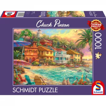 Chuck Pinson: Tempo de ilha, Puzzle 1000 peças