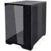 Bundle de caixa de PC Lian Li O11 Vision Compact + 3x ventoinhas UNI FAN SL-INF 120 Reverse Blade - preto