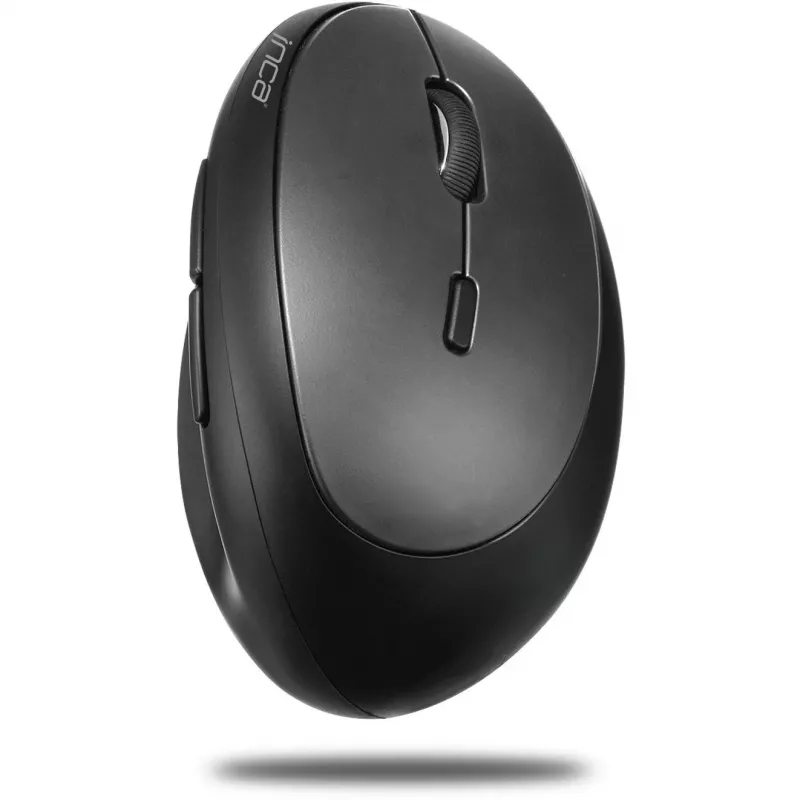 Rato INCA IWM-279G Vertical, sem fios, 1600 DPI, cinzento retail