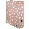Dossier HERMA 7057 A4 dourado rosa