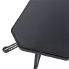Mesa de computador Subsonic SA5706 preta reta PVC 120x60 cm