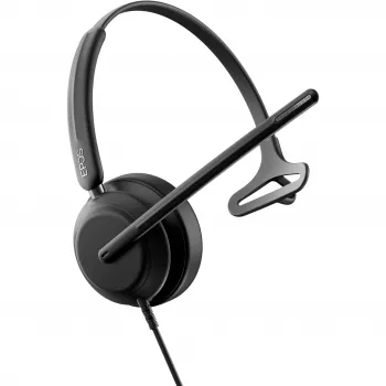 Epos IMPACT 730T, headset mono, com fios, certificado MS Teams, 3 microfones digitais, tecnologia Super-Wideband