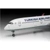 Avião de modelo em plástico REVELL Airbus A350-900 Turkish Airlines Escala 1/144