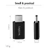 LogiLink BT0048A adaptador USB-C Bluetooth 5.3, alcance de 20 m, preto