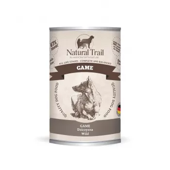 NATURAL TRAIL carne de caça - comida húmida para cães - 400 g