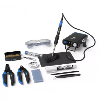 iFixit FixHub conjunto de ferramentas de soldadura – o kit de soldadura completo para qualquer projeto, incl. powerstation, ferro de soldar inteligente