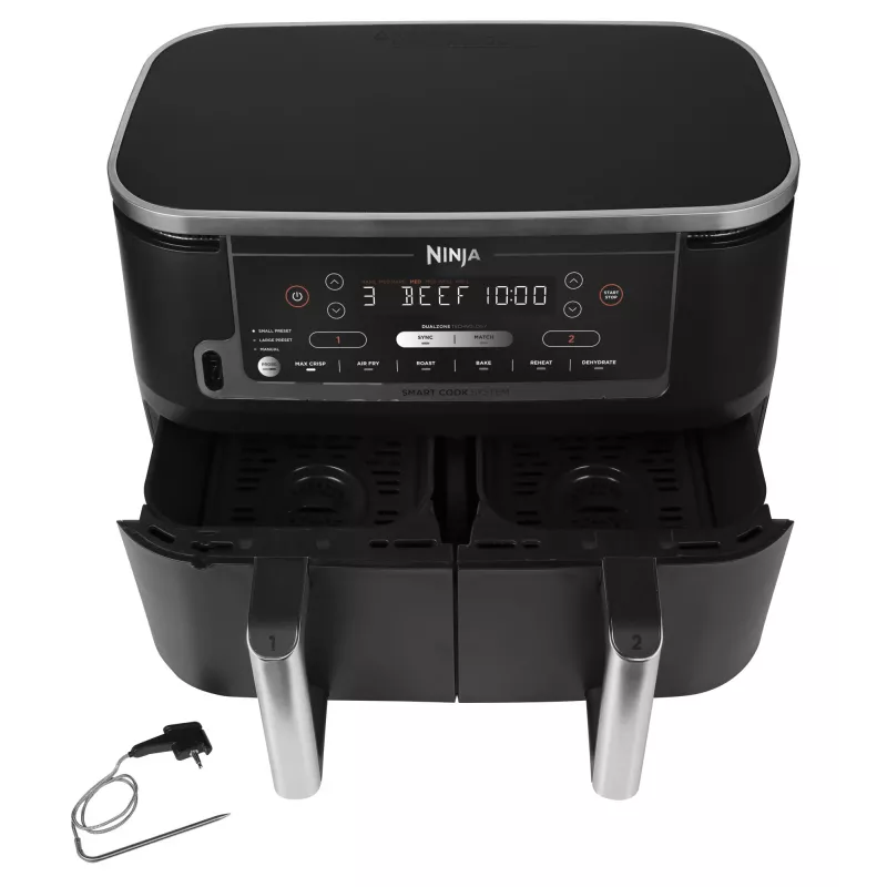 Ninja AF451EU fritadeira de ar quente Single 9,5 L 2470 W preto