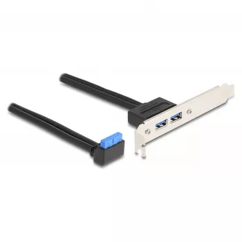 Adaptador USB 3.2 Gen 1 interno DeLOCK 83015 preto 5 Gbit/s