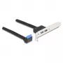 Adaptador USB 3.2 Gen 1 interno DeLOCK 83015 preto 5 Gbit/s