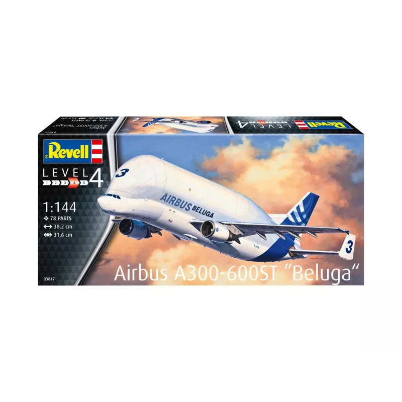 Revell escala 1/144 Airbus A300-600 pc(s) Beluga kit de montagem