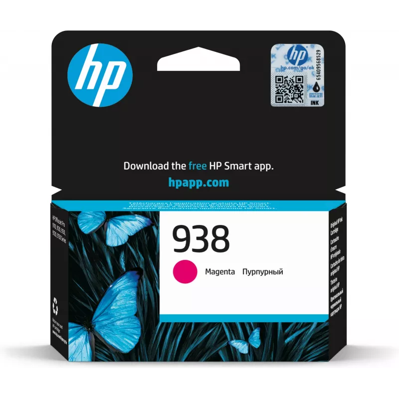Cartucho de tinta original HP 938 magenta