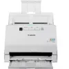 Digitalizador de fotos e documentos Canon imageFORMULA RS40, 600 x 600 DPI, 40 ppm, 30 ppm, tons de cinzento, monocromático, digitalizador de alimentação folha a folha, branco