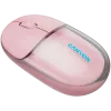 Rato CANYON OnClick 24 BT/ sem fios transparente/rosa