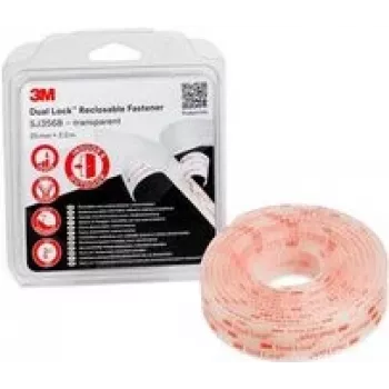 3M SJ3560/IPS velcro polipropileno transparente 1 unidade