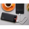 PowerBank EnerGo 10000mAh preto-laranja