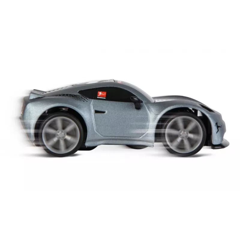 Carro RC Bundesliga Mini RC 1:43 cinzento