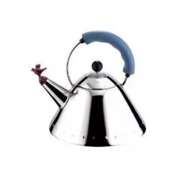 Chaleira elétrica Alessi 9093 2 L aço inoxidável