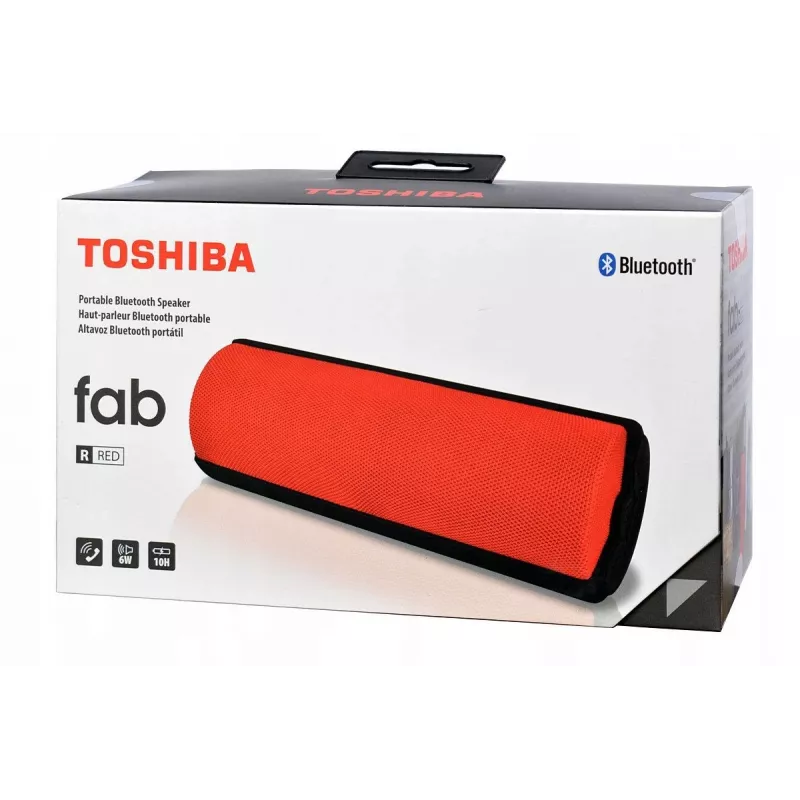 Altifalante portátil Toshiba Fab TY-WSP70, vermelho