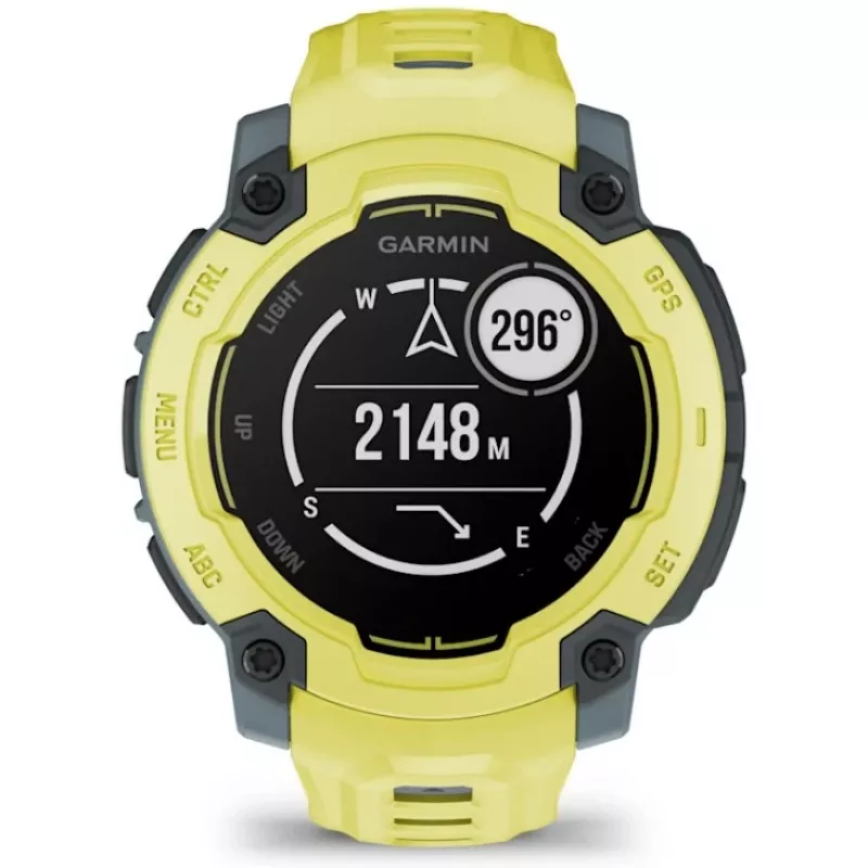 Garmin Instinct E 2,29 cm (0,9) MIP 45 mm Digital 176 x 176 píxeis Lime GPS (Satélite)