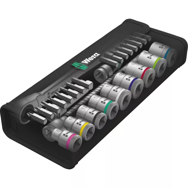 Conjunto de chaves de caixa Wera 8100 SB 8