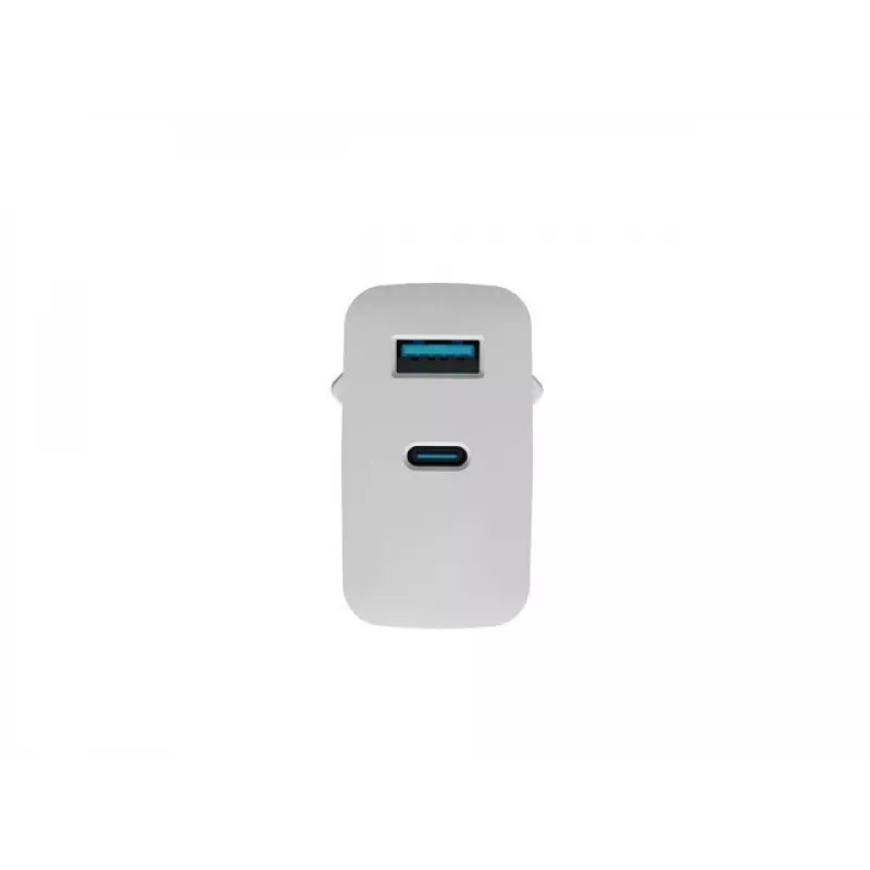 Carregador para dispositivos móveis NATEC NUC-2144 universal, branco, CA, carregamento rápido, interior