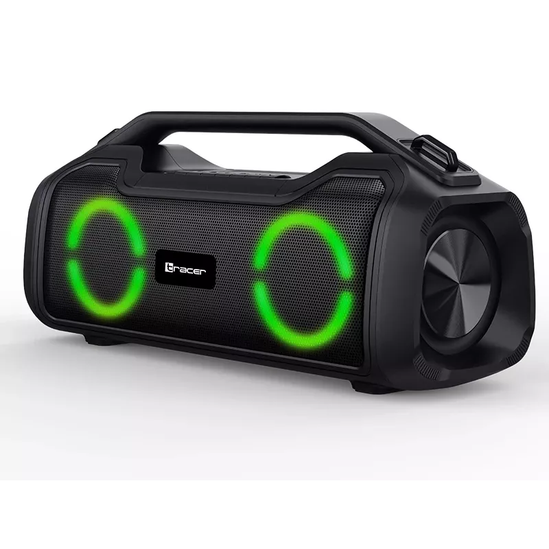 Altifalante portátil estéreo TRACER BigBoy TWS Bluetooth 40 W RMS, Bluetooth 5.3, bateria de 12 h, preto