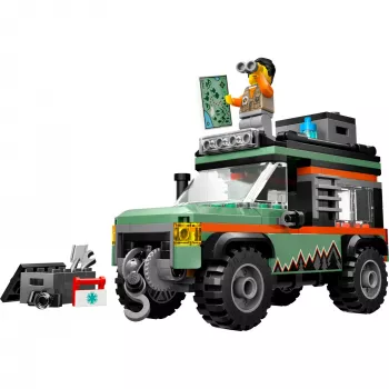 LEGO City conjunto de construção SUV todo-o-terreno 4x4 60447 — 221 peças, 1 minifigura, a partir dos 6 anos
