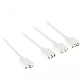 Cabo divisor Kolink ARGB 1 para 3 PGW-AC-KOL-156 30 cm branco