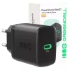 Fonte de alimentação Green Cell PowerSource Solo30 30W preta — carregador USB-C de porta única