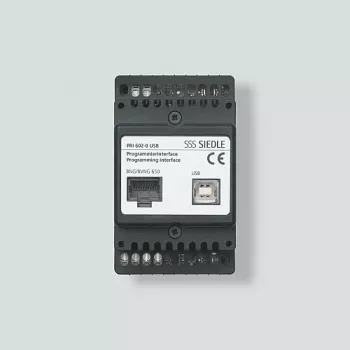 Siedle PRI 602-01 USB - 53,5 x 60 x 89 mm - 10 - 30 V - 0 - 40 °C - CE - preto - IP20 (200036940-00)