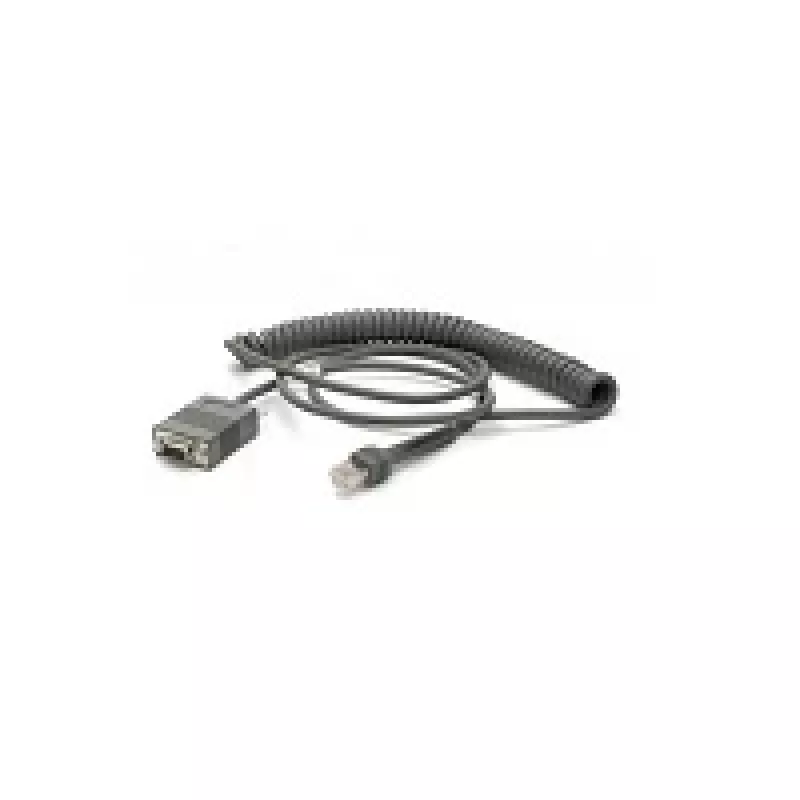 Cabo serial Zebra CBA-R71-C09ZAR preto 2,8 m RS232 DB9