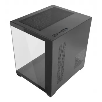 Mars Gaming MC-VIEW2 Mini Tower preto
