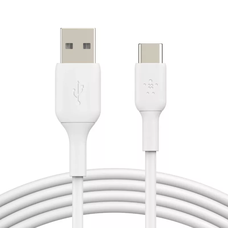 Cabo USB Belkin CAB001BT3MWH 3 m USB A USB C Branco
