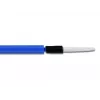 Delock 86780 cotonetes de limpeza para fibra ótica, 10 cm, azul, embalagem de 5