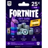 Cartão-presente Fortnite 25 EUR - código digital Epic Games