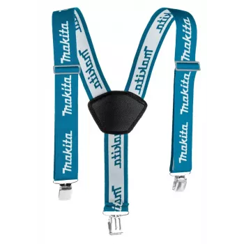 Makita E-05402 suspensórios com clipes, azul