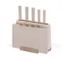 Conjunto de facas com bloco Maestro MR-1412-BEIGE + conjunto de tábuas de corte bege