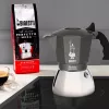 Máquina de café BIALETTI BRIKKA INDUCTION 4TZ 180 ml antracite, prateado