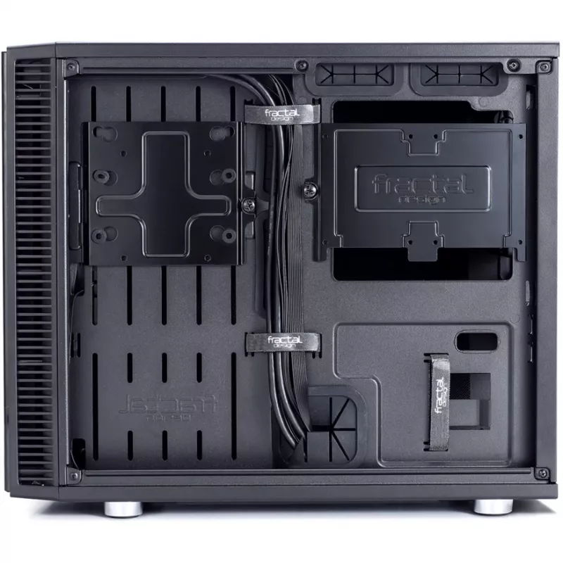 Fractal Design Define Nano S - Window - Torre - ITX - sem fonte de alimentação (ATX) - Preto - USB/Áudio (FD-CA-DEF-NANO-S-BKW)