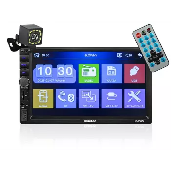 Autorrádio BLOW BC9000 2DIN 7 polegadas RDS USB microSD com ecrã tátil