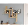 Estante suspensa FIESTA 85x15x73,5 cm, artisan