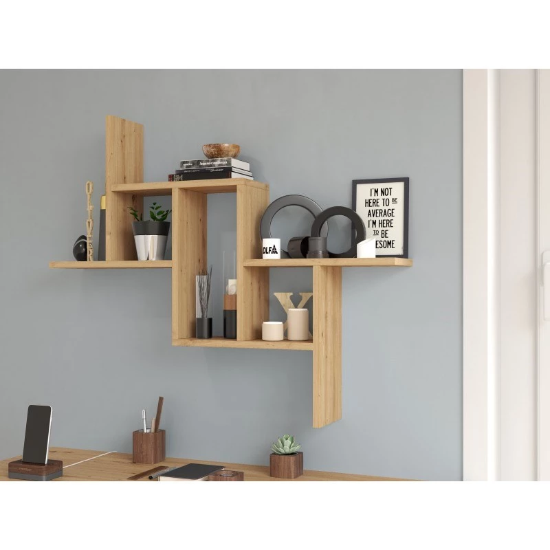 Estante suspensa FIESTA 85x15x73,5 cm, artisan