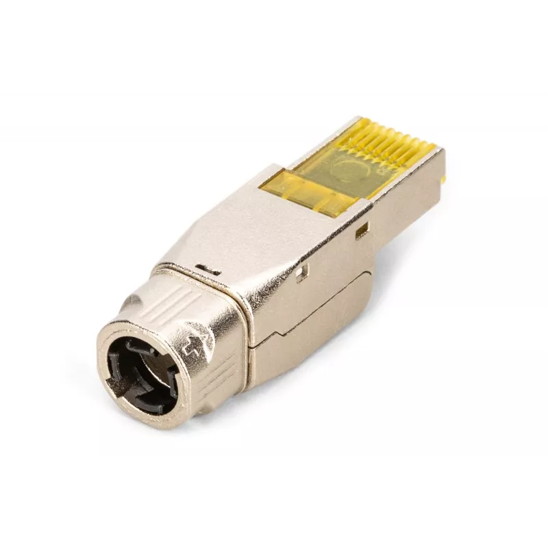 Ficha de campo Digitus CAT 6A DN-93638 AWG 22-27 suporta até 4PPoE