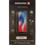 Película de proteção de ecrã 3D vidro temperado cola total SWISSTEN para iPhone 7/8 — branco