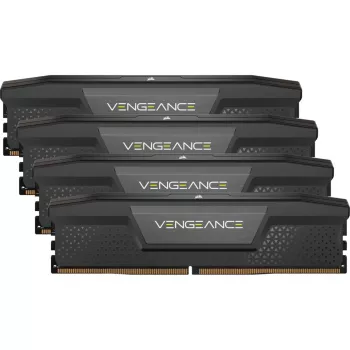 DIMM 96 GB DDR5-5600 (4x 24 GB) Quad-Kit, memória RAM preta, CMK96GX5M4B5600C40, Vengeance, INTEL XMP