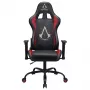 Cadeira de escritório Subsonic SA5609-AC1 assento acolchoado encosto acolchoado preto vermelho