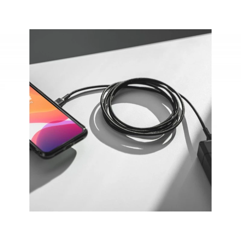 Cabo USB Green Cell KABGC30 USB 2.0 1.2 m USB-C preto