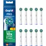 Oral-B CrossAction Cabeças de escova de dentes de substituição, 10 unidades, branco