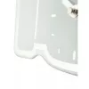 Relógio de parede NeXtime 5185wi Mini Thumbs Up, 20,5x21 cm, branco/prateado