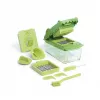 Cortador de legumes Ototo OT019 design compacto — cortador manual de alimentos para picar legumes e ervas
